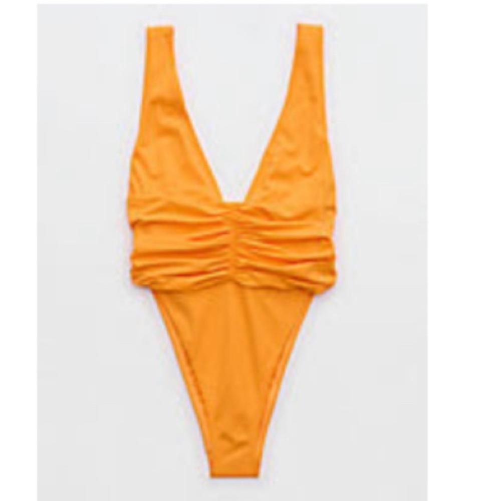 Aerie Swimsuit SizeS Orange